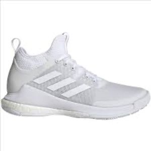 Adidas Crazy Flights White Mid Shoes